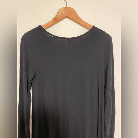 Old Navy Size M Tall Black Flowy Dress - Picture 3 of 6